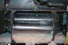 USED: Conair Hushgard granulator, model G1420. 3 bolt-on blade openrotor. Pelican feed hopper with 2 metal pull rolls for back sheetfeed, driven by a 3/4 hp DC motor. Unit set up for bottom blowerdis...