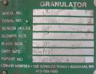 Used Conair/Wortex Granulator, model LP-330. Approximate 6