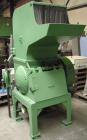 Used Condux CS 450/600-AS Cutting Mill Granulator with feed hopper and auction trough.  40 Hp (30 kW) motor.  Feed opening 21.6
