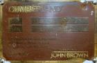 Used Cumberland Granulator, Model 18 X 36-3KN, Carbon steel.
