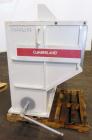 Used Cumberland Granulator, Model 37B. 21-1/4'' x 37-7/16'' Feed opening with hopper. 16’’ Diameter cutting circle, 3 rows of 2 blolt on blades, open rotor, bottom discharge. Driven by a 100hp, 3/60/...