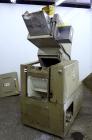 Used Cumberland Granulator, Model 484-3KN. Approximately 16” x 14” feed opening with tilt back pelican hopper. 3 Bolt-on blade open rotor, set up for blower bottom discharge. Driven by a 15 hp, 3/60/...
