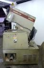 Used Cumberland Granulator, Model 484-3KN. Approximately 16” x 14” feed opening with tilt back pelican hopper. 3 Bolt-on blade open rotor, set up for blower bottom discharge. Driven by a 15 hp, 3/60/...