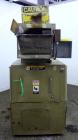 Used Cumberland Granulator, Model 484-3KN. Approximately 16” x 14” feed opening with tilt back pelican hopper. 3 Bolt-on blade open rotor, set up for blower bottom discharge. Driven by a 15 hp, 3/60/...