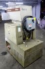 Used Cumberland Granulator, Model 484-3KN. Approximately 16” x 14” feed opening with tilt back pelican hopper. 3 Bolt-on blade open rotor, set up for blower bottom discharge. Driven by a 15 hp, 3/60/...