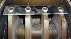 Used Cumberland Granulator, Model 484-3KN. Approximately 16” x 14” feed opening with tilt back pelican hopper. 3 Bolt-on blade open rotor, set up for blower bottom discharge. Driven by a 15 hp, 3/60/...