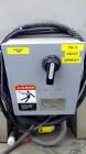 Used Cumberland Granulator, Model 484-3KN. Approximately 16” x 14” feed opening with tilt back pelican hopper. 3 Bolt-on blade open rotor, set up for blower bottom discharge. Driven by a 15 hp, 3/60/...