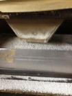Used Cumberland Granulator, Model 585-3KN.  Approximately 20” x 14” feed opening with tilt back feed hopper. Approximately 12” diameter x 20” wide (3) bolt on blade open rotor.  Bottom discharge with...