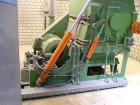 USED: Dreher plastic mill, type S 60/100 SRV. Complete line consisting of (1) Dreher mill, 48 rotor knives, 17 stator knives, 19 sieves 6-10 mm, driven by a 125 hp (90 kW) motor. (1) Jost sifter SUZ ...