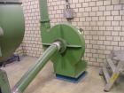USED: Dreher plastic mill, type S 60/100 SRV. Complete line consisting of (1) Dreher mill, 48 rotor knives, 17 stator knives, 19 sieves 6-10 mm, driven by a 125 hp (90 kW) motor. (1) Jost sifter SUZ ...