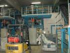 USED: Dreher plastic mill, type S 60/100 SRV. Complete line consisting of (1) Dreher mill, 48 rotor knives, 17 stator knives, 19 sieves 6-10 mm, driven by a 125 hp (90 kW) motor. (1) Jost sifter SUZ ...