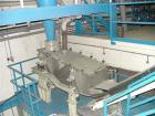 USED: Dreher plastic mill, type S 60/100 SRV. Complete line consisting of (1) Dreher mill, 48 rotor knives, 17 stator knives, 19 sieves 6-10 mm, driven by a 125 hp (90 kW) motor. (1) Jost sifter SUZ ...
