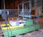 USED: Bruno Folcier plastics granulator system consisting of (1) model 1000X800X630. Approx 16