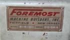USED: Foremost grinder, model 3E1. 12