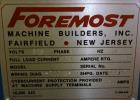 Used Foremost Hot Melt Granulator, Model HMG-1008. 10