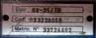 USED: Hamilton/Tria grinder, model 60-35-TD. Approximately 12