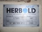 Used Herbold Granulator, Type SM-800/1600 H7-3. 61.41