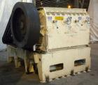 Used Neue Herbold Granulator, Type SM-800/1600H7-3. Feed opening 940mm x 1560mm (37’’ x 61.4’’). 800mm (31.4’’) Diameter open rotor with bolt on blades. Driven by a 215 hp, 3/60/460 volt, 1785 RPM mo...