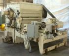 Used Neue Herbold Granulator, Type SM-800/1600H7-3. Feed opening 940mm x 1560mm (37’’ x 61.4’’). 800mm (31.4’’) Diameter open rotor with bolt on blades. Driven by a 215 hp, 3/60/460 volt, 1785 RPM mo...