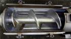 Used Stainless Steel Plastic Recycling Machinery Auger Fed Granulator, Model MG
