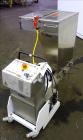Used Stainless Steel Plastic Recycling Machinery Auger Fed Granulator, Model MG