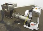 Used Stainless Steel Plastic Recycling Machinery Auger Fed Granulator, Model MG