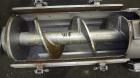 Used Stainless Steel Plastic Recycling Machinery Auger Fed Granulator, Model MG