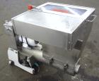 Used Carbon Steel Plastic Recycling Machinery Auger Fed Granulator, Model MGK40