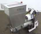 Used Carbon Steel Plastic Recycling Machinery Auger Fed Granulator, Model MGK40
