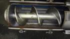 Used Carbon Steel Plastic Recycling Machinery Auger Fed Granulator, Model MGK40