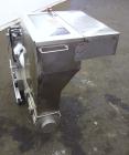 Used Stainless Steel Plastic Recycling Machinery Auger Fed Granulator, Model MG
