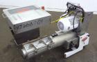 Used Stainless Steel Plastic Recycling Machinery Auger Fed Granulator, Model MG