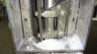 Used Stainless Steel Plastic Recycling Machinery Auger Fed Granulator, Model MG