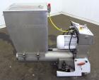 Used Stainless Steel Plastic Recycling Machinery Auger Fed Granulator, Model MG