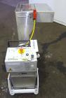 Used Stainless Steel Plastic Recycling Machinery Auger Fed Granulator, Model MG