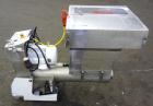 Used Stainless Steel Plastic Recycling Machinery Auger Fed Granulator, Model MG