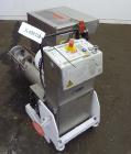 Used Stainless Steel Plastic Recycling Machinery Auger Fed Granulator, Model MG