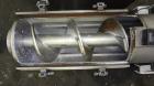 Used Stainless Steel Plastic Recycling Machinery Auger Fed Granulator, Model MG