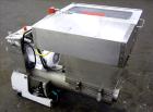 Used Stainless Steel Plastic Recycling Machinery Auger Fed Granulator, Model MG