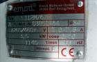 Used Stainless Steel Plastic Recycling Machinery Auger Fed Granulator, Model MG