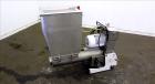 Used Stainless Steel Plastic Recycling Machinery Auger Fed Granulator, Model MG