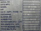 Used MPG Granulator, Model GP-1220HB. Approximately 10