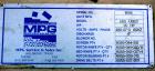 USED: MPG Under the Press Granulator, model U55. 6