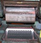 USED: Nelmor granulator, model G10121M1. 3 bolt-on blade closedrotor, 2 bed knives, pelican style feed with a 12
