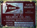 USED:Nelmor grinder, model G1215MI, 2 bolt-on knives, open rotor,approx 1/4