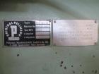 Used Pallmann Horizontal Ram Fed Granulator, Model PSR16-12.