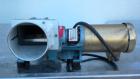 Used Precision Airconvey Inline Granulator, Model 78 FP, Carbon Steel. Approximate 5 diameter x 8 wide open rotor with (2) 6-3/4 wide bolt on blades, (1) bed knife, no bottom screen. 7 x 4 Feed and d...