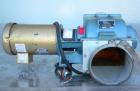 Used Precision Airconvey Inline Granulator, Model 78 FP, Carbon Steel. Approximate 5 diameter x 8 wide open rotor with (2) 6-3/4 wide bolt on blades, (1) bed knife, no bottom screen. 7 x 4 Feed and d...