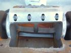 Used Precision Airconvey Inline Granulator, Model 78 FP, Carbon Steel. Approximate 5 diameter x 8 wide open rotor with (2) 6-3/4 wide bolt on blades, (1) bed knife, no bottom screen. 7 x 4 Feed and d...