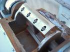 Used Precision Airconvey Inline Granulator, Model 78 FP, Carbon Steel. Approximate 5 diameter x 8 wide open rotor with (2) 6-3/4 wide bolt on blades, (1) bed knife, no bottom screen. 7 x 4 Feed and d...